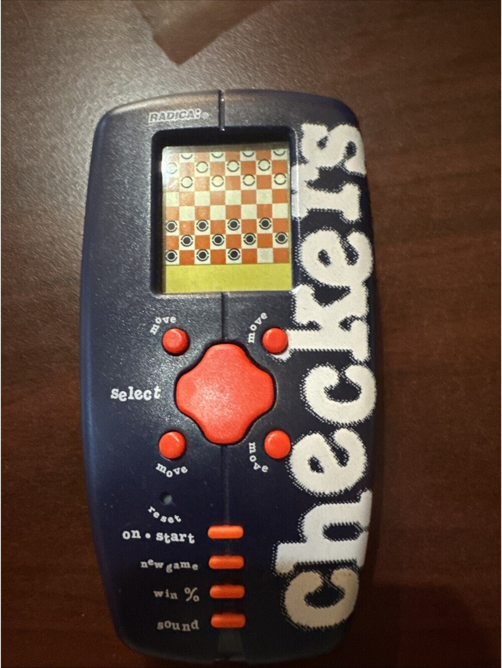 ⭐️Checkers Radica Handheld Video Game Tested Working